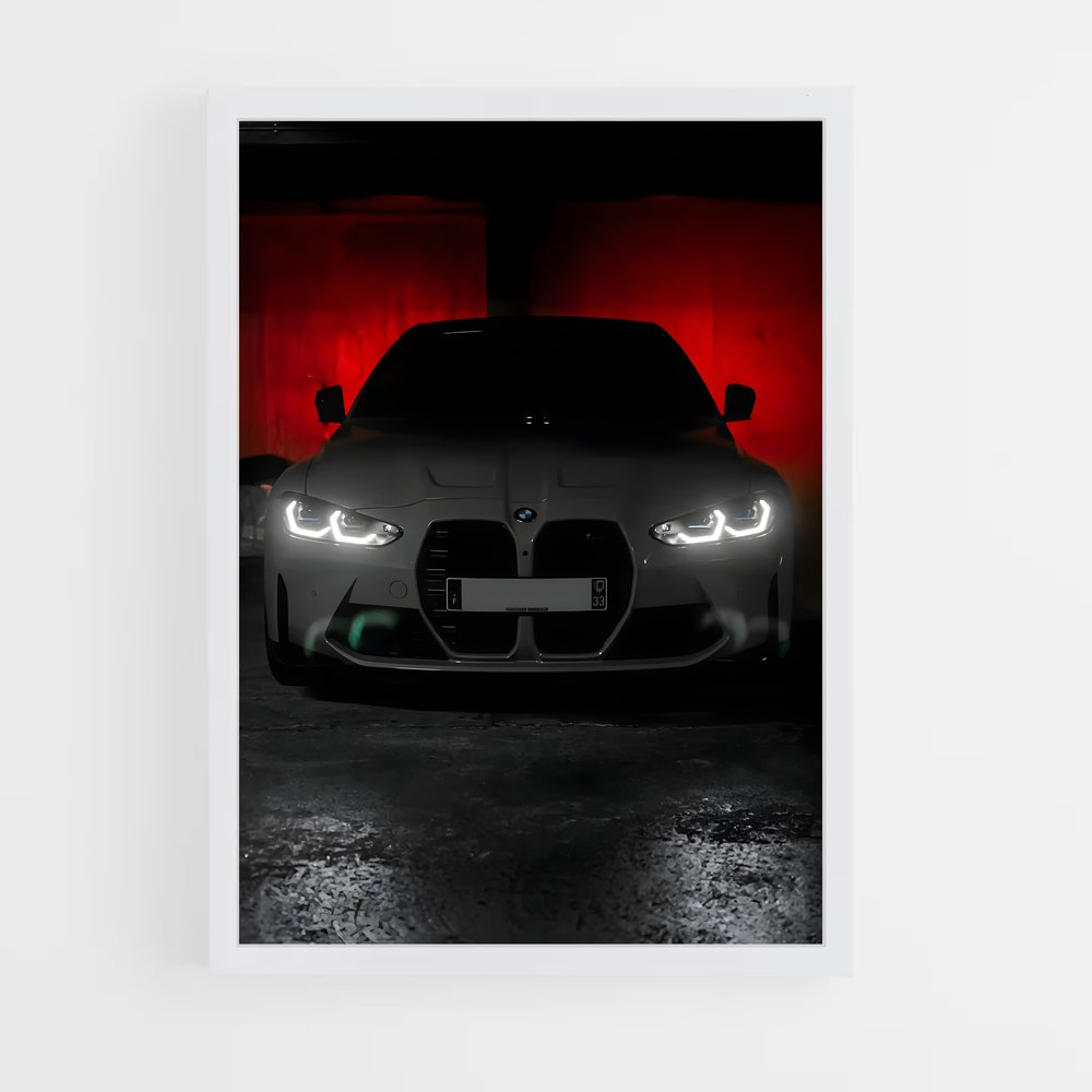 Poster Tunnel Noir – affiche BMW (vue 3)